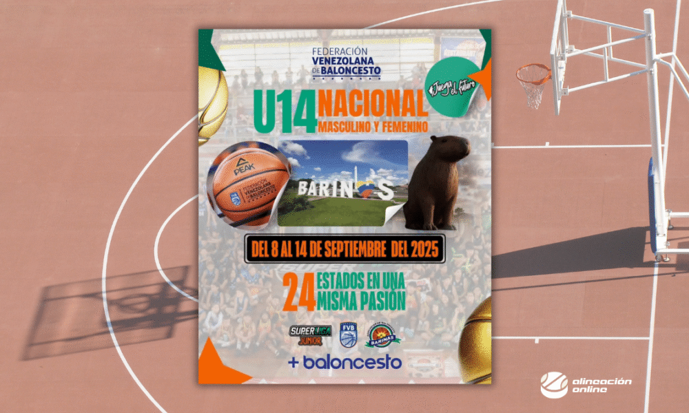 Sucre presente en Campeonato Nacional U14 de baloncesto