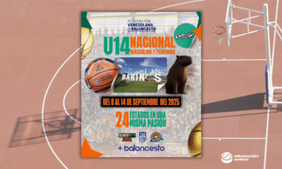 Sucre presente en Campeonato Nacional U14 de baloncesto