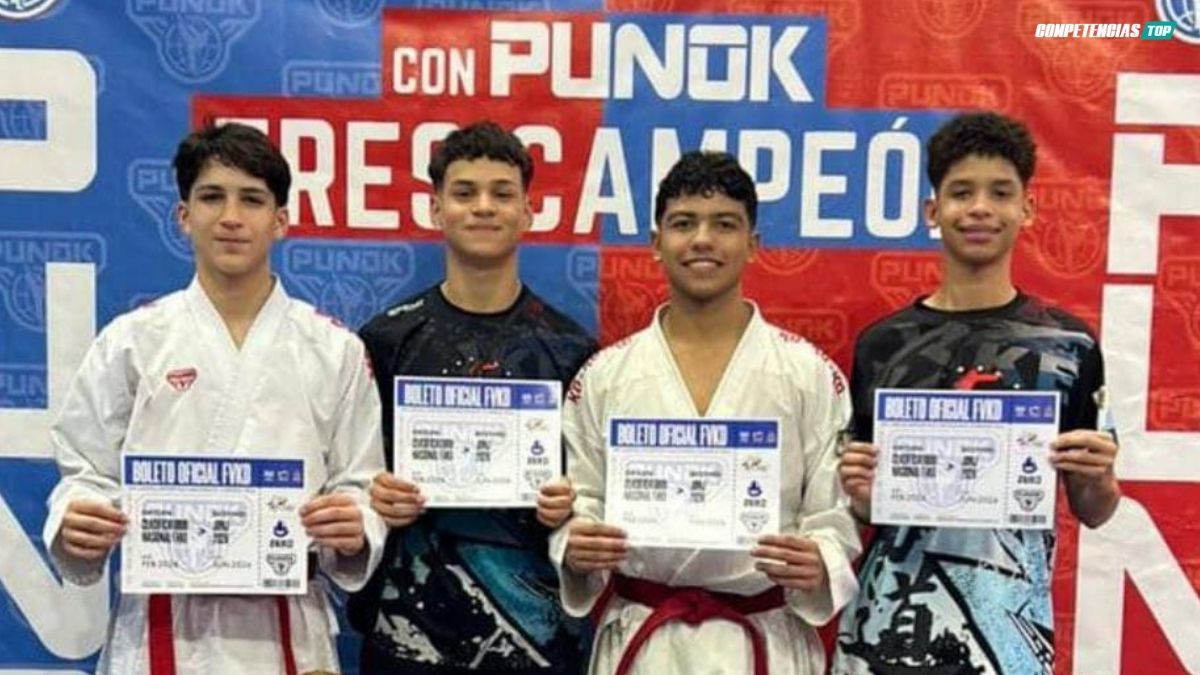 Atletas Sucrenses Karate Clasificados a Juegos Nacionales 2026